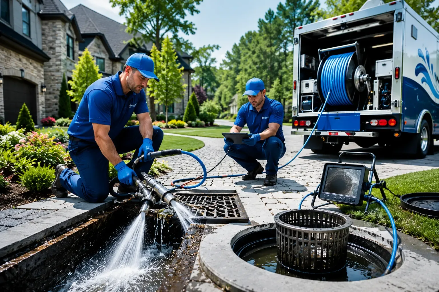 Local outdoor drain cleaning professionals in Bondville, IL