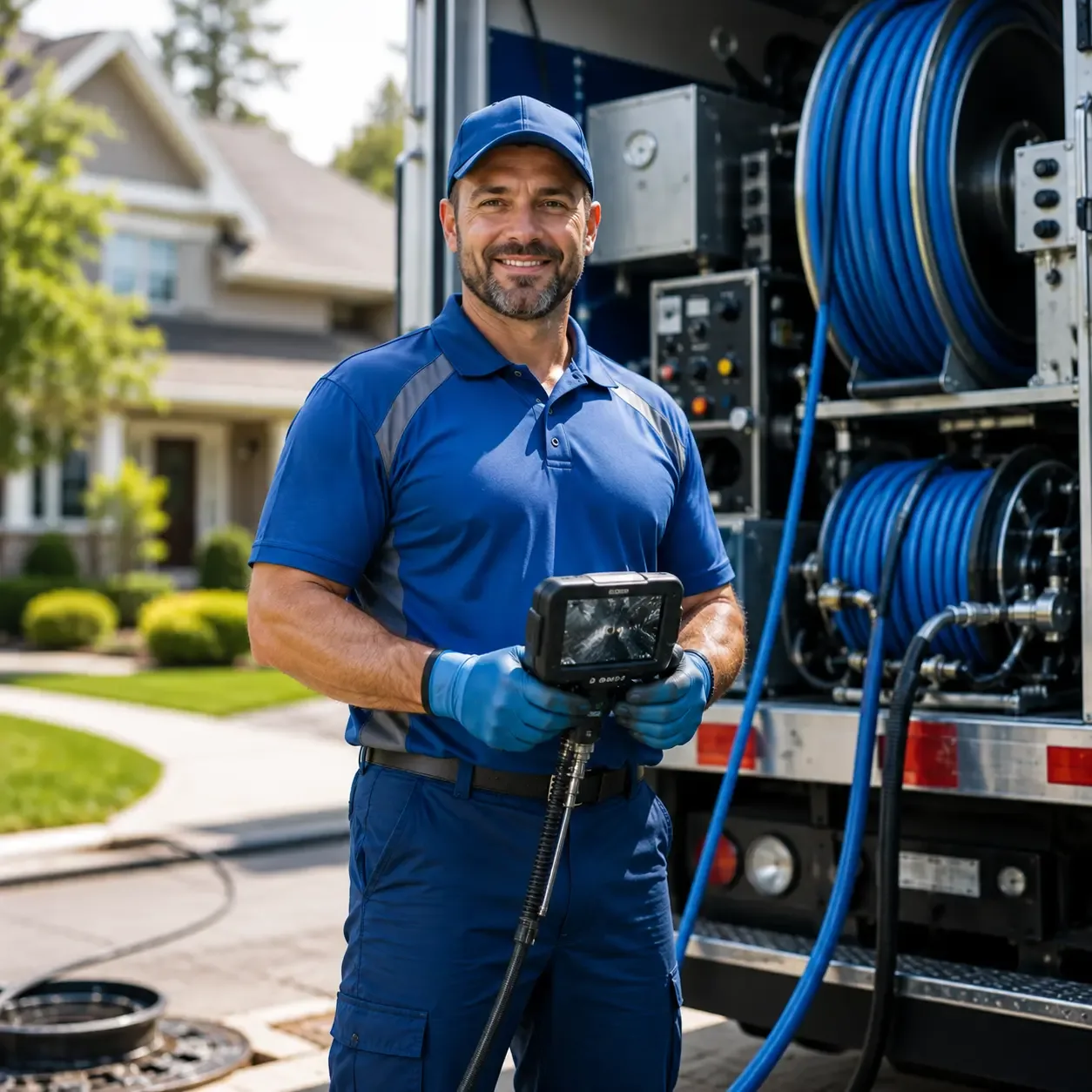 Local outdoor drain cleaning specialists in Bondville, IL